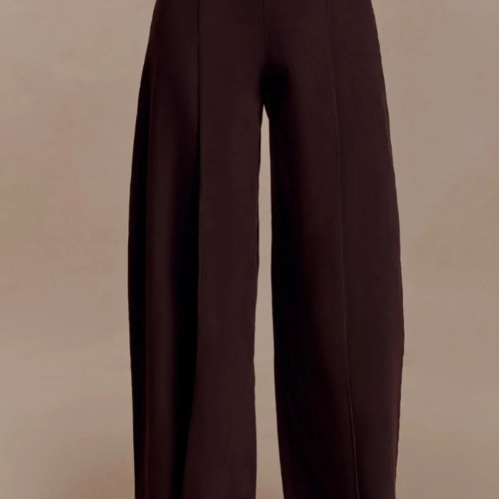 Meshki Dark Brown Wide Leg Jeans - Picture 13 of 14
